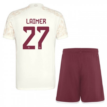 Koszulka FC Bayern Monachium Laimer 27 Champions League Dziecięcy Trzeci 2023-24 Koszulki Piłkarskie Krótki Rękaw